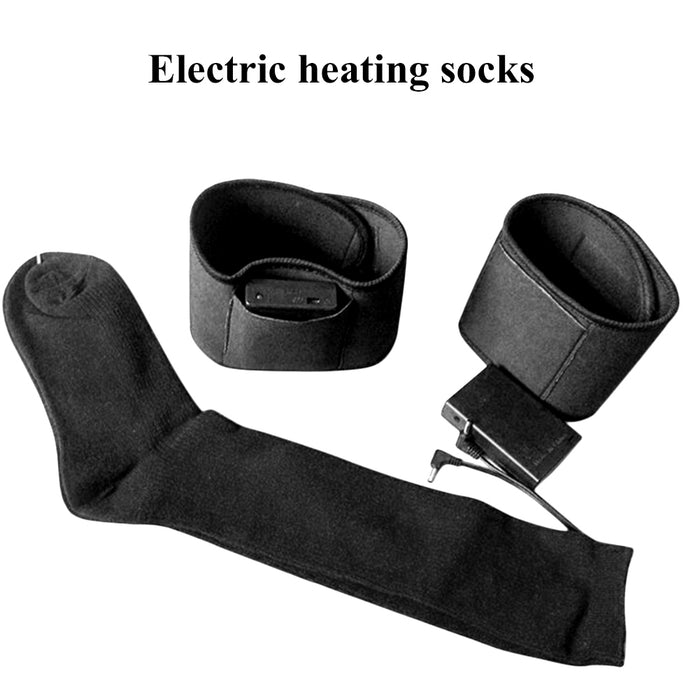 Chaussettes chauffantes électriques pour l'extérieur par temps froid