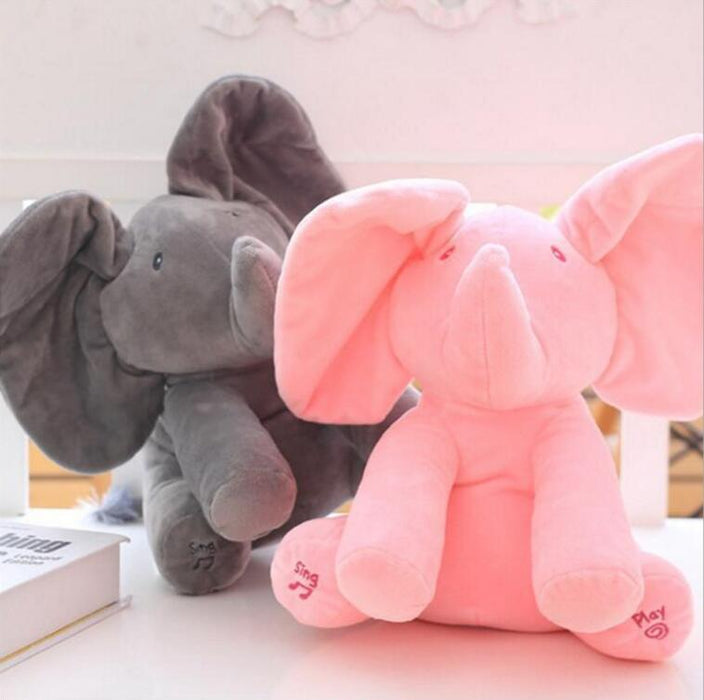 Peluche interactivo de elefante Peek-A-Boo