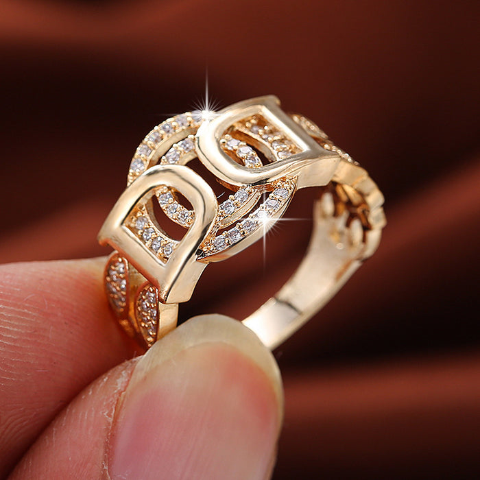 Exquisite Ladies High-End Bracelet Ring