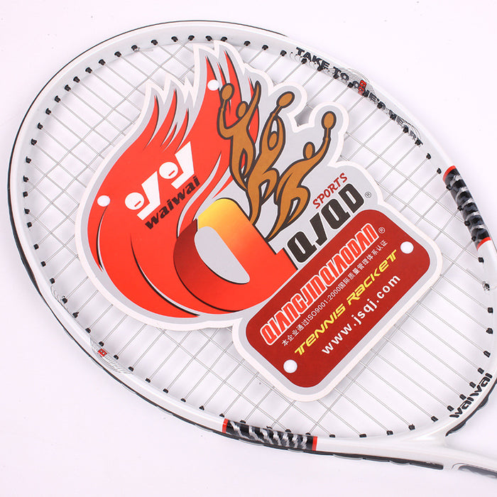 Racchetta da tennis e racchetta da rete integrate in carbonio-alluminio per le competizioni