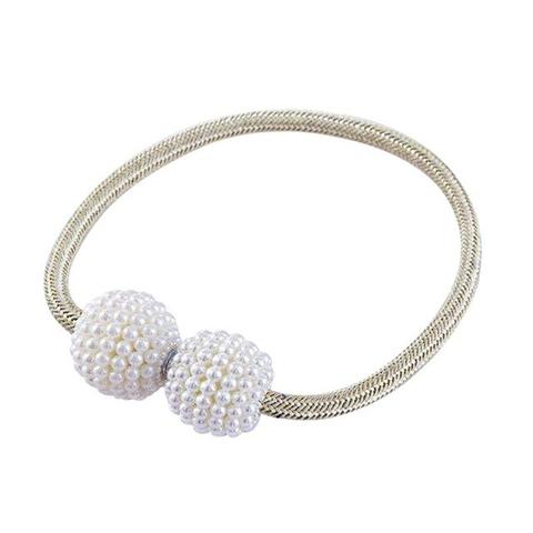 Embrasses de rideaux magnétiques perles de perles