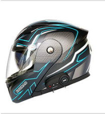 Capacete Bluetooth para motocicleta Capacete para motocicleta vem com FM