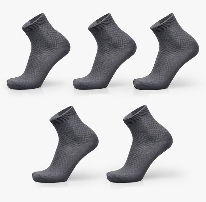 Calcetines nuevos calcetines de fibra de bambú para hombre