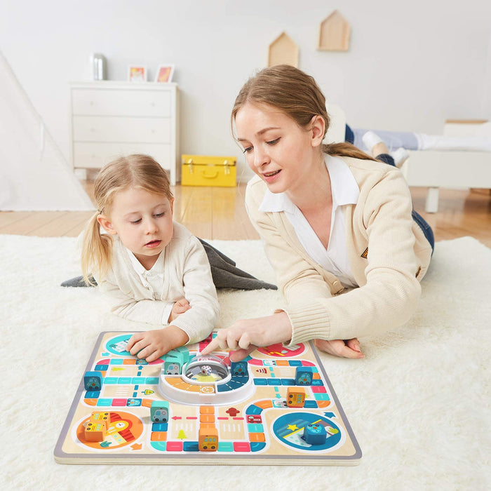 Giocattoli per bambini Scacchi volanti Gioco interattivo genitore-figlio Scacchiera Gioco da tavolo per bambini Giocattoli Puzzle Salta Dama