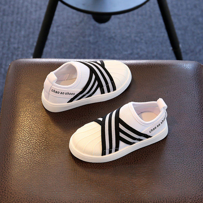 Nueva moda bebé niña niños niño zapatos deportivos niños zapatillas