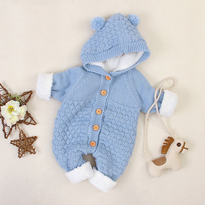 Vêtements pour bébé, combinaison tricotée, modèles printemps et automne