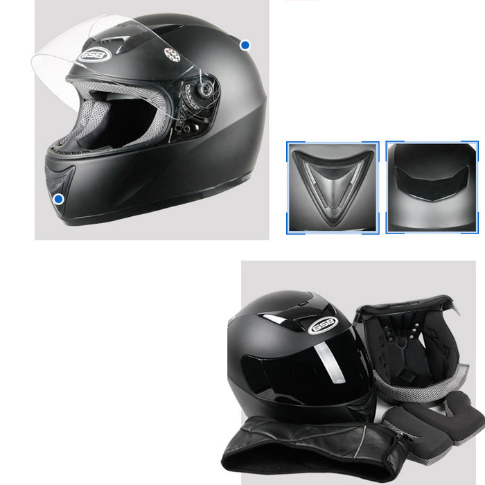 Capacete de motocicleta elétrica masculino capacete integral