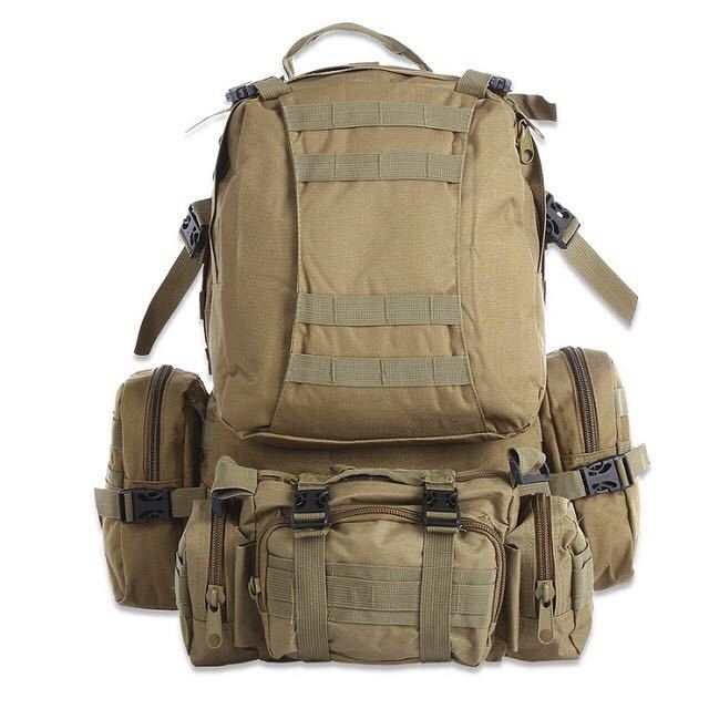 50L sac à dos extérieur Molle militaire tactique sac à dos sac de sport étanche Camping randonnée sac à dos voyage