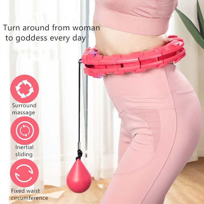 Sports Home Fitness Yoga Smart Ring with Adjustable Waist Abdominal Weight Loss
