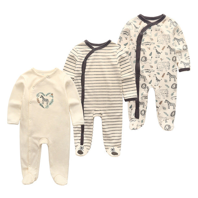 Conjuntos de roupas de inverno de manga comprida para bebês meninas