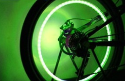 Lámpara colorida de la boquilla de la motocicleta del coche de las luces de la boquilla de las ruedas calientes del coche eléctrico de la bicicleta