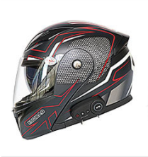 Capacete Bluetooth para motocicleta Capacete para motocicleta vem com FM