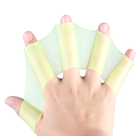 1 paire de ceintures de natation unisexes de Type grenouille, palmes à main, gants palmés, pagaie