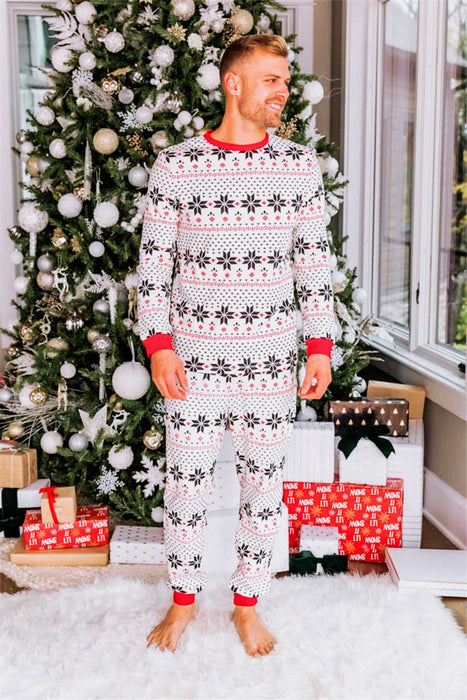 Vêtements de noël parents-enfants européens et américains, vêtements de maison, costumes, pyjamas