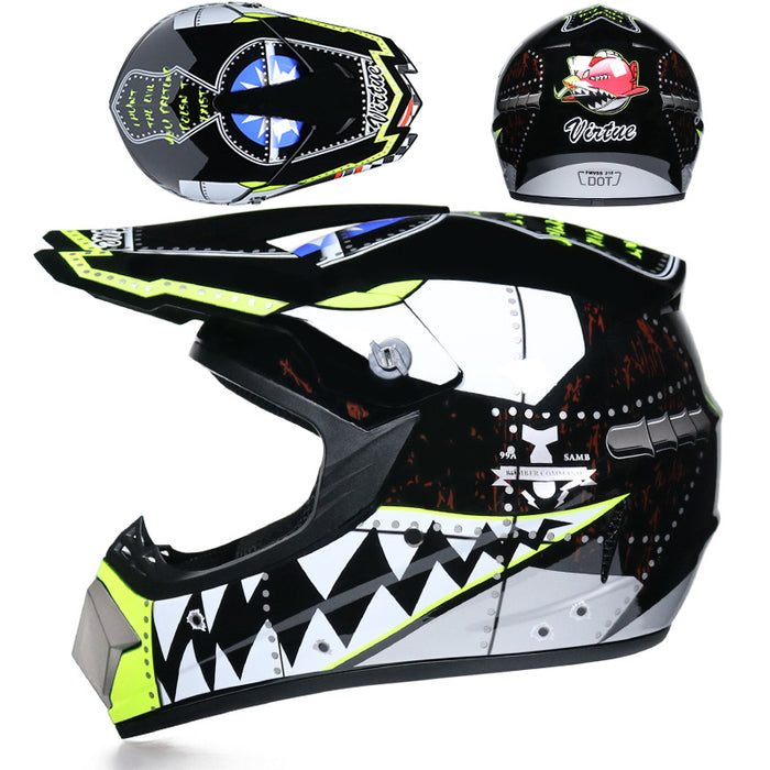 Capacete off-road para motocicleta Capacete off-road pequeno