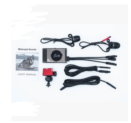1080P  Locomotive Motorcycle Driving Recorder Split-type Front And Rear Waterproof Double Lens Riding Recorder