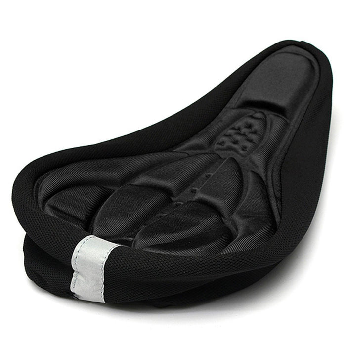 Capa de assento respirável 3D em cor de tapete respirável em relevo para bicicleta