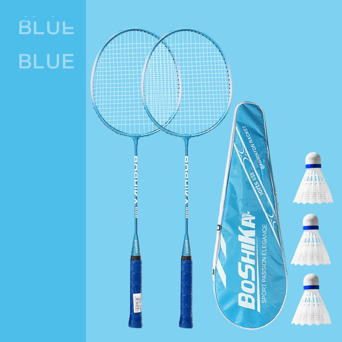 Badminton Racket For Beginners Children Set Iron Alloy A