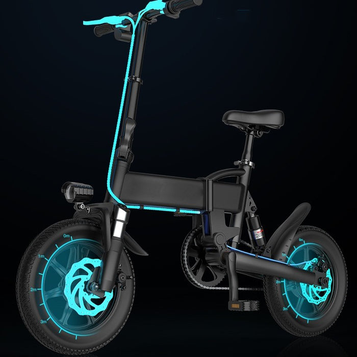Bicicletta elettrica al litio da 14 pollici per bicicletta elettrica