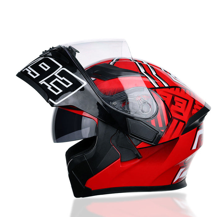 Capacete capacete de corrida de moto