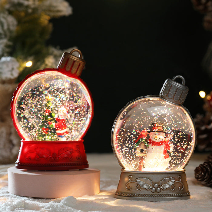 Decorações do feriado de natal simulação luminosa luz plana led decoração cena layout chama luz decoração para casa