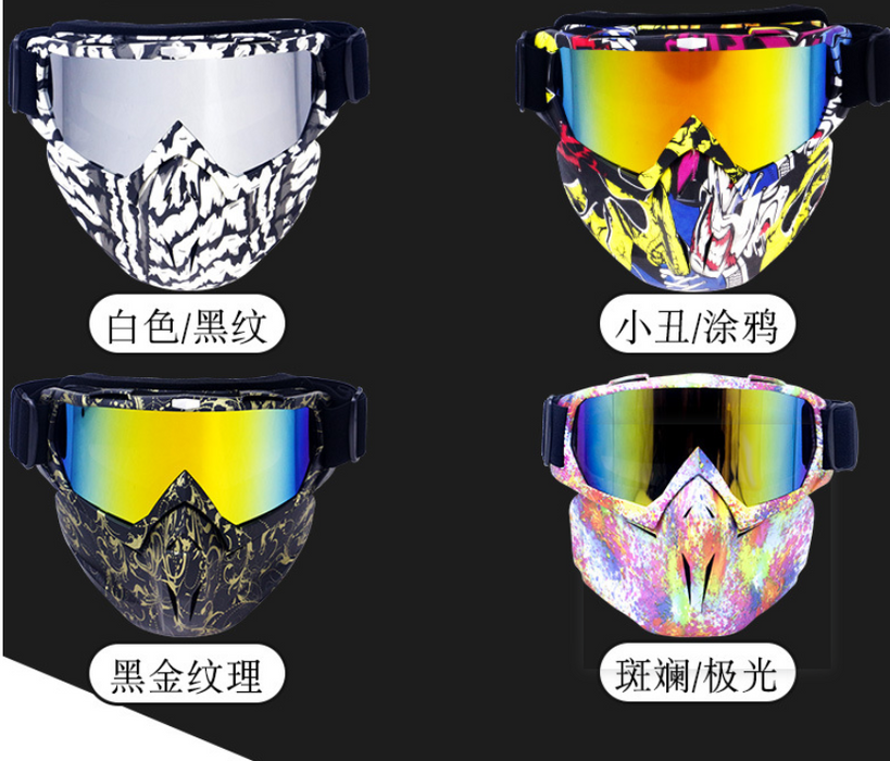 Lunettes de moto de vente chaude Lunettes de moto