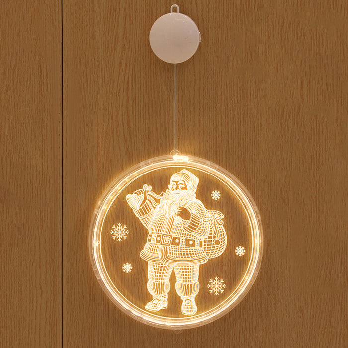 O Natal conduziu pequenas lanternas decorativas nos quartos