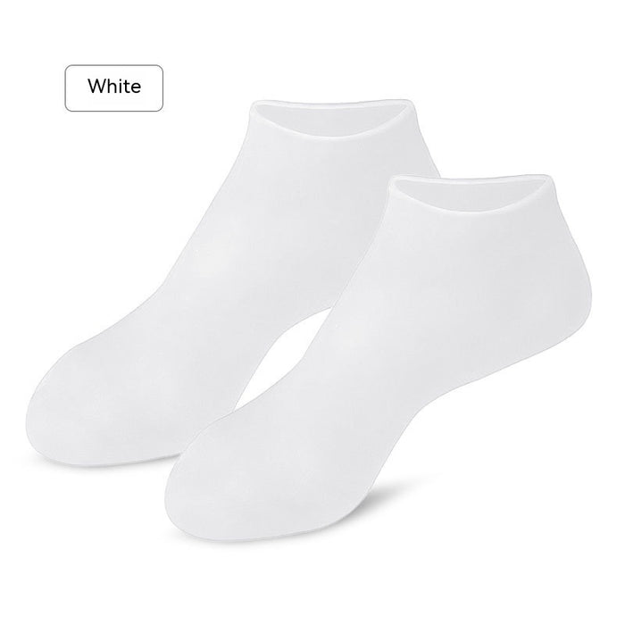 Chaussettes élastiques pour soins de la peau des pieds