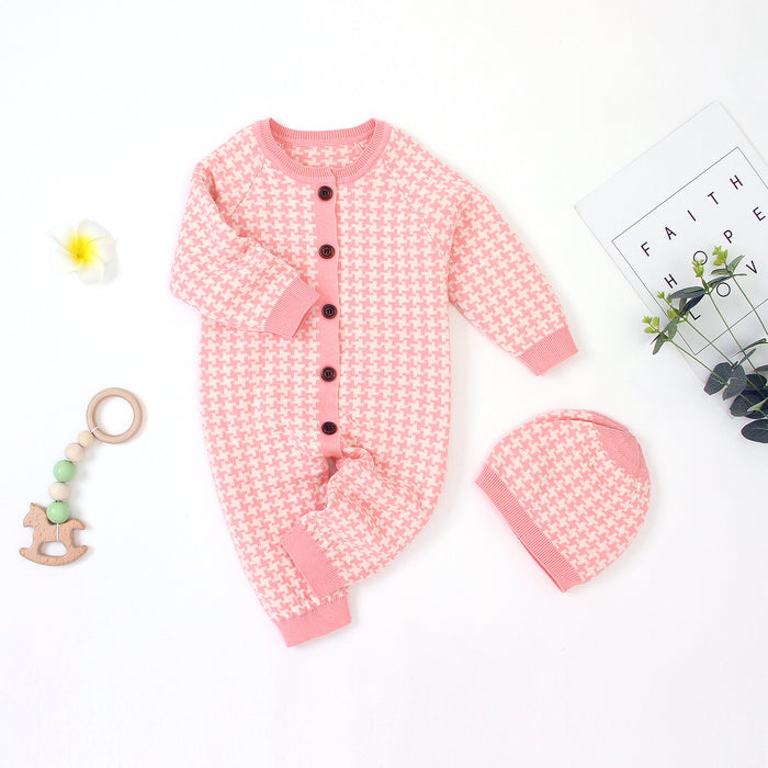 Vêtements pour bébés, pull tricoté d'automne pour enfants
