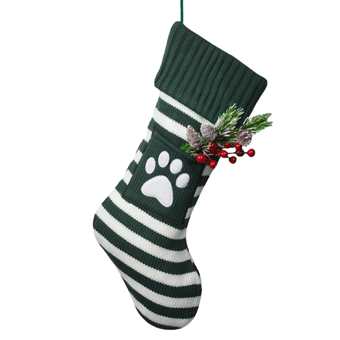 Calcetines de punto navideños para perros, gatos y mascotas navideñas