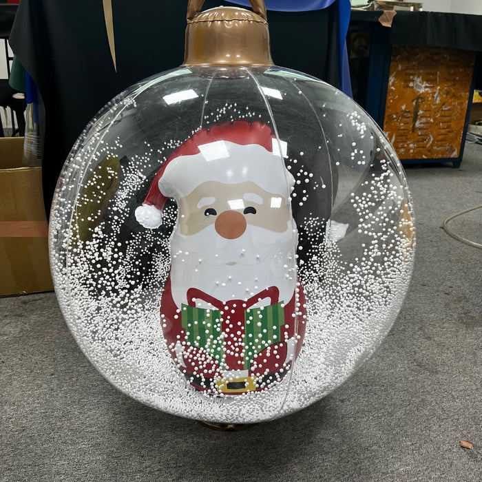 Artesanato inflável para pendurar bolas de Natal