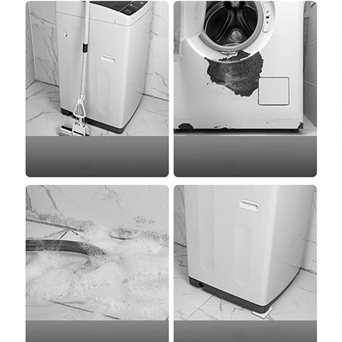 Coussinets de pieds Anti-Vibration universels, 4 pièces, tapis en caoutchouc pour Machine à laver, sèche-linge, Base de réfrigérateur, coussinet antidérapant fixe