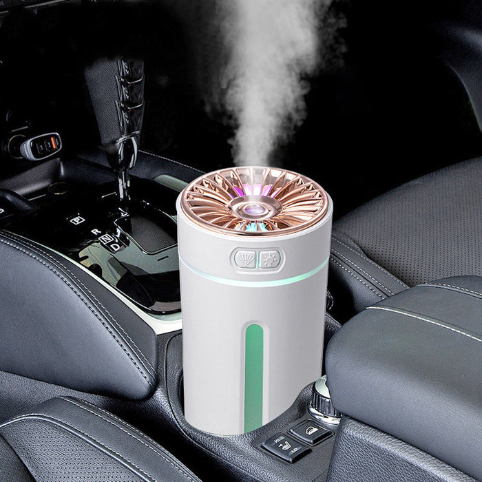 Wireless Air Humidifier Colorful Lights Mute Ultrasonic USB Fogger Diffuser Purifier 800mAh Rechargeabl Cool Mist Maker For Car
