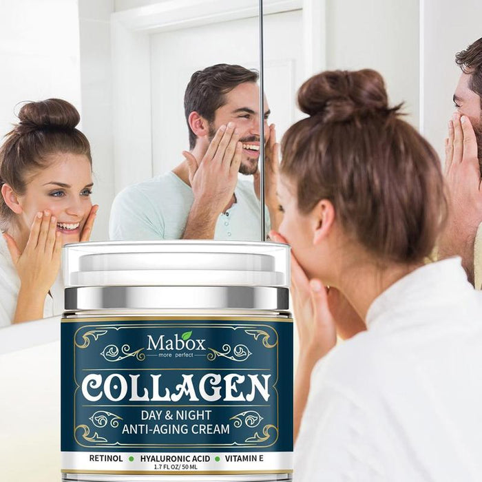 Creme facial hidratante de colágeno, produtos para cuidados com a pele
