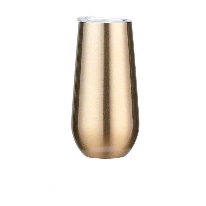 Stainless Steel U-shaped Wine Glass Champagne Glass