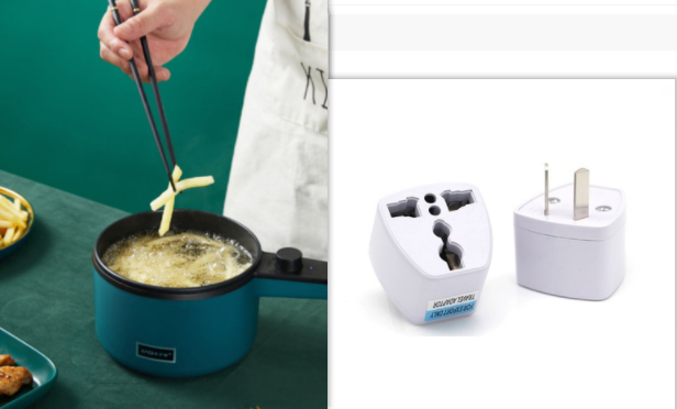 Mini olla eléctrica de cocina, olla de Cocina eléctrica multifuncional para el hogar, olla de cocina inteligente para fideos