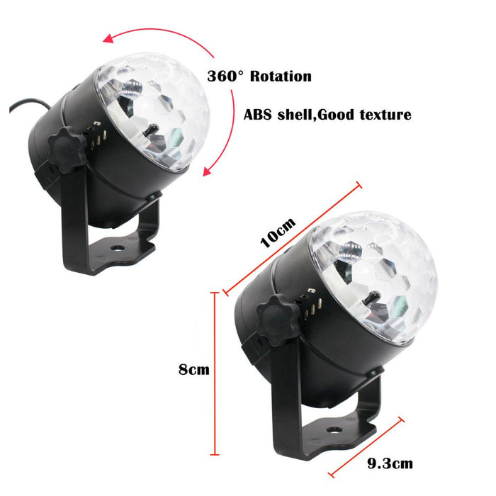 LED-Party-Projektor-Licht mit Sound-Aktivierung