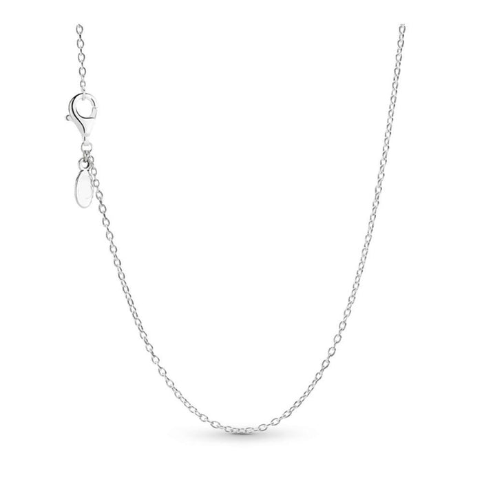 Simple silver pendant jewelry clavicle chain for women