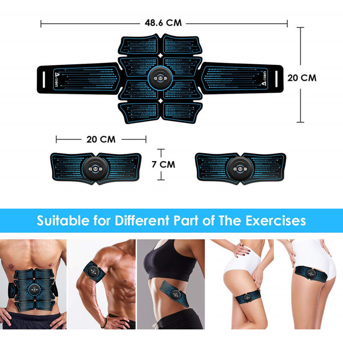 Rechargeable Home Fitness Belt Abdominal Patch
