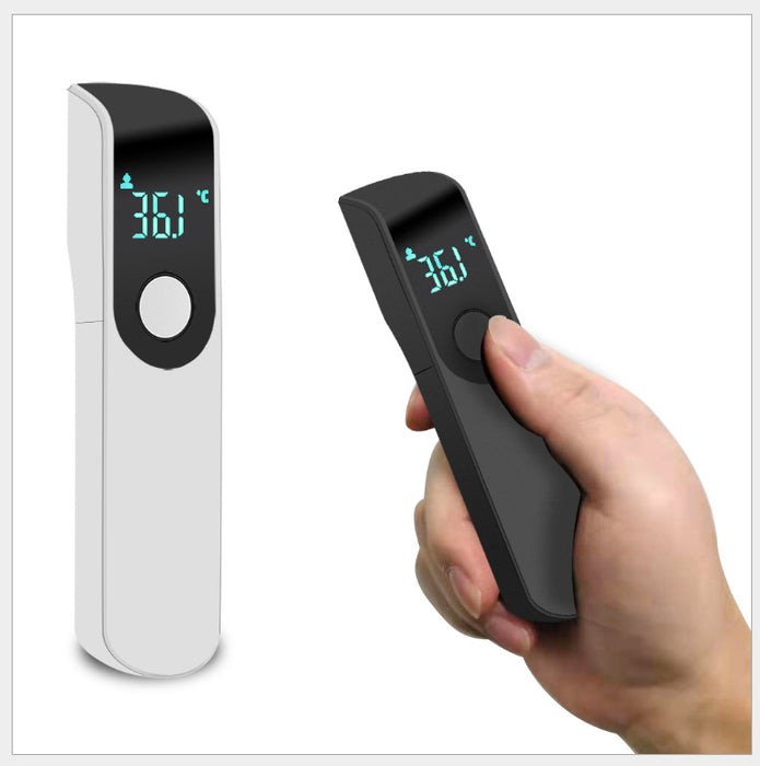 Compact and portable electronic thermometer