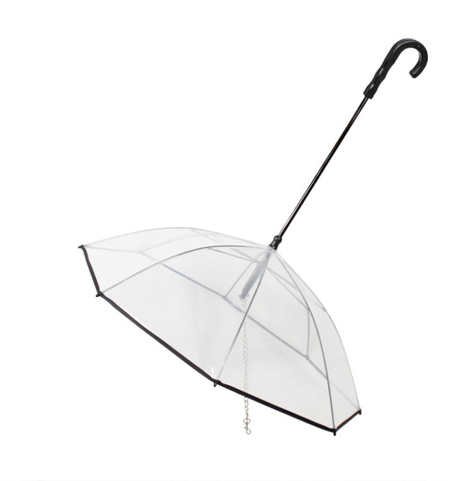 Transparenter Regenschirm für Haustiere Regenschirm für Hunde Produkte für Haustiere
