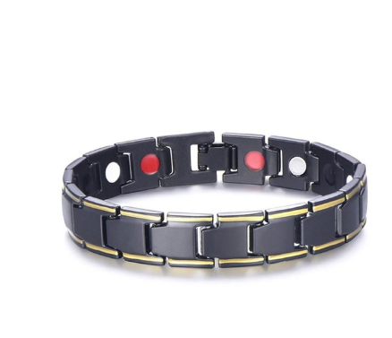Gesundheit Energie 4 IN 1 Armband Magnetic Titanium Bio Energy Armband für Männer Arthritis Twisted Healthy Magnetic Bracelet