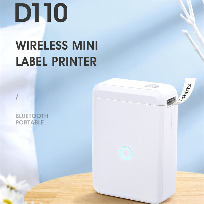 D110 Etikettendrucker für den Haushalt Thermosensitive Klebstoff