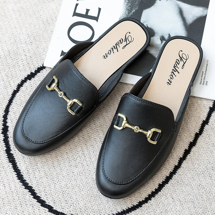 Baotou Halbe Pantoffeln Äußere Kleidung Mode Sandalen Für Frauen