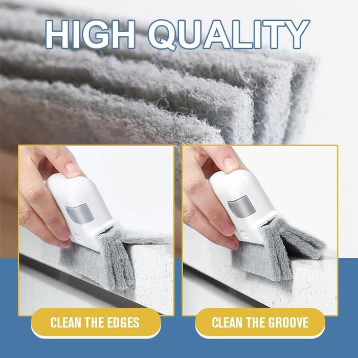 Window Groove Cleaning Tool Creative Window Groove Cleaning Cloth Window Cleaning Brush Window Slot Cleaner Brush Groove Brush