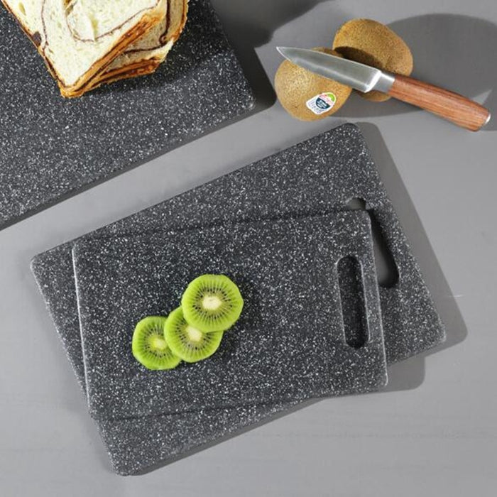 Square cutting board made of imitation marble for environmental protection