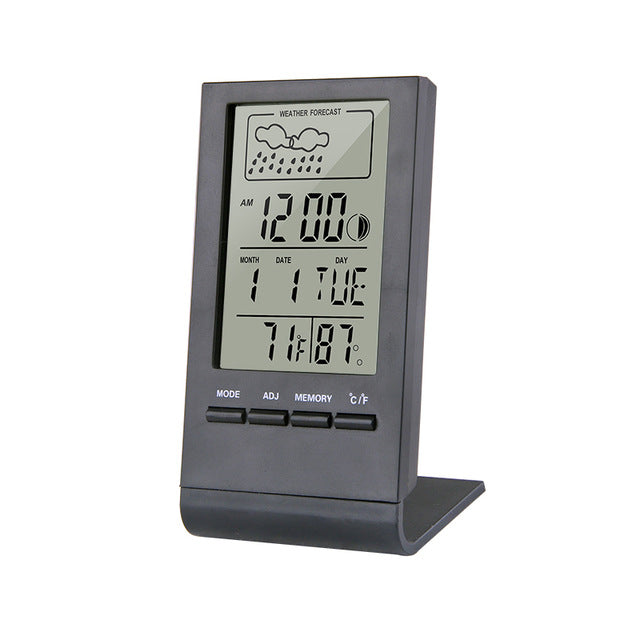 Electronic temperature and humidity monitor