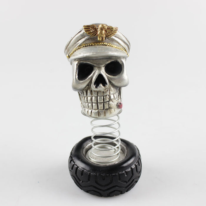 Car Skull Personality Interior Decoration Halloween Day Ornament for Car Goods Car Interior Decoration